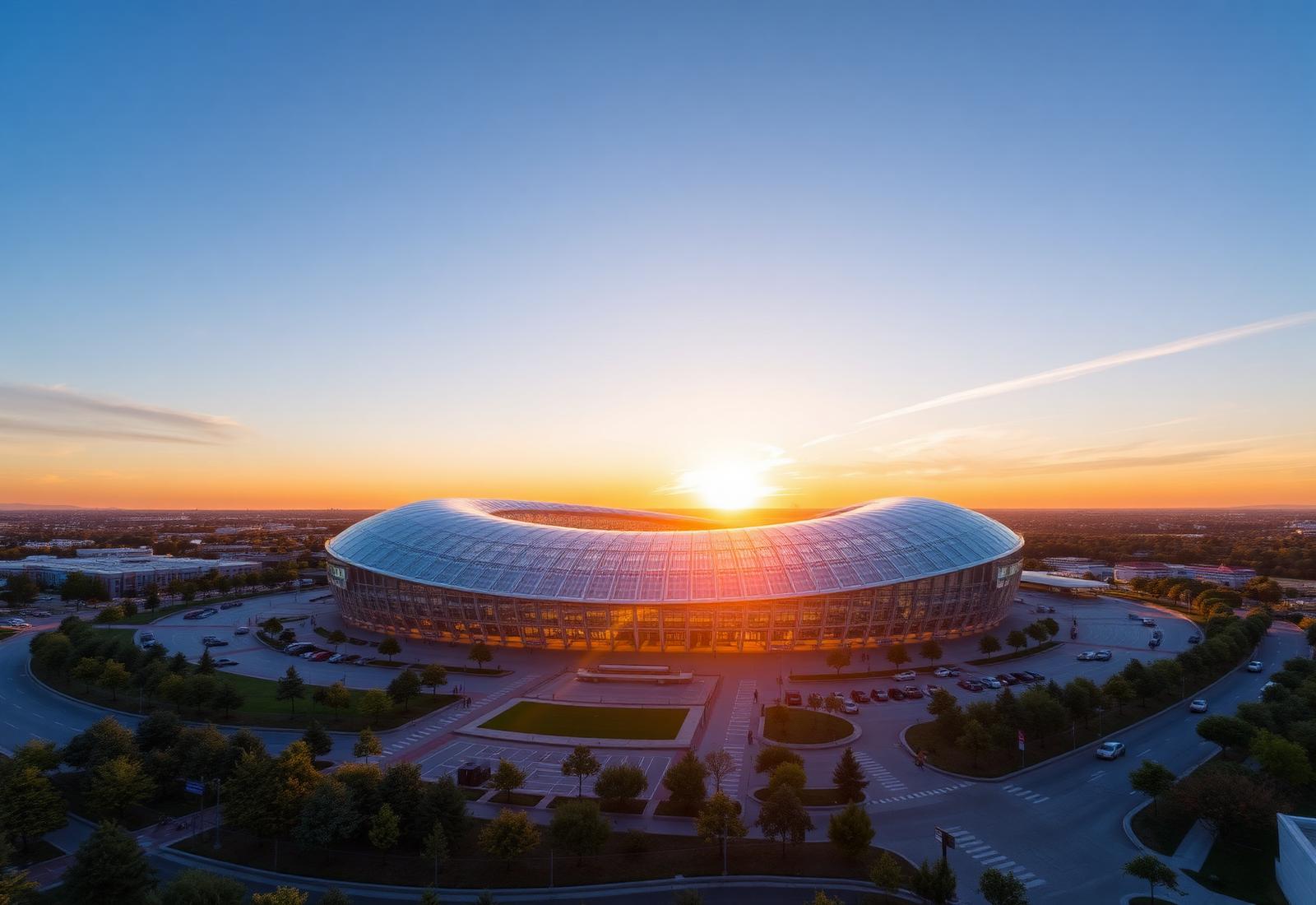 AM Arena aerial render